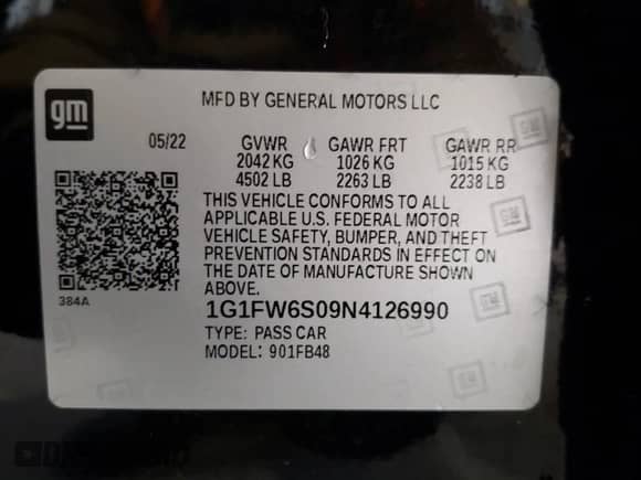 2022 Chevrolet Bolt EV 1LT z VIN 1G1FW6S09N4126990, wystawiony jako Copart lot #37937584 z przebiegiem 17 602 mil mil oraz . Historia ofert i sprzedaży dostępna na DreamBid. Obrazek 13.