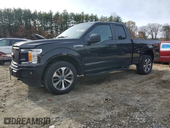 ✅ 2019 Ford F-150 XL • VIN: 1FTEX1EP6KKF20739 • Lot: 87022775. Wystawiony na Copart z przebiegiem 35 925 mil. Bezpłatny archiwum sprzedaży aukcyjnych z USA i szczegółowy raport historii pojazdu na DreamBid. Zdjęcie 1.