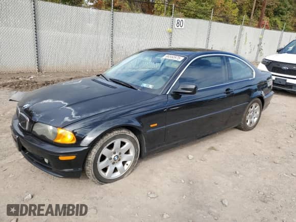 2000 BMW 3 Series 323Ci с VIN WBABM3340YJN62867, выставлен на аукционе Copart как лот 86550975 с пробегом 115 214 миль миль и Списание • Salvage title. История ставок и продаж доступна на DreamBid. Изображение 1.