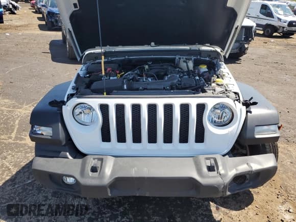 ✅ 2022 Jeep Wrangler Unlimited Sport S • VIN: 1C4HJXDG6NW195431 • Lot: 65503225. Listed on Copart with 7,588 mi. Free auction sales archive from the USA and detailed vehicle history report at DreamBid. Image 11.