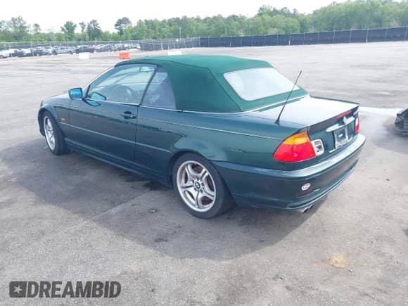 2001 BMW 3 Series 330Ci с VIN WBABS53411JU81299, выставлен на аукционе IAAI как лот 42062965 с пробегом 202 850 миль миль и . История ставок и продаж доступна на DreamBid. Изображение 3.