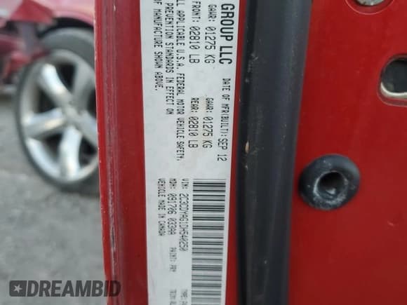 ✅ 2013 Dodge Challenger SXT Plus • VIN: 2C3CDYAG1DH540250 • Lot: 83636284. Wystawiony na Copart z przebiegiem 122 336 mil. Bezpłatny archiwum sprzedaży aukcyjnych z USA i szczegółowy raport historii pojazdu na DreamBid. Zdjęcie 14.