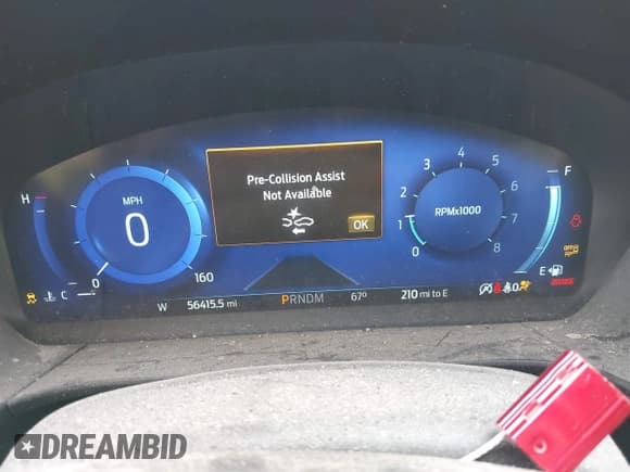 ✅ 2020 Ford Escape Titanium • VIN: 1FMCU9J97LUB10880 • Lot: 43414889. Listed on IAAI with 56,415 mi. Free auction sales archive from the USA and detailed vehicle history report at DreamBid. Image 7.