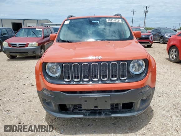 ✅ 2017 Jeep Renegade Latitude • VIN: ZACCJABB6HPG39410 • Lot: 60734725. Wystawiony na Copart z przebiegiem 147 634 mil. Bezpłatny archiwum sprzedaży aukcyjnych z USA i szczegółowy raport historii pojazdu na DreamBid. Zdjęcie 5.