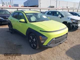 2024 Hyundai Kona SEL with VIN KM8HB3AB3RU135554, listed as a IAAI auction lot 43535758 with 45,703 mi miles and . Bid and sale history available at DreamBid. Image 1.