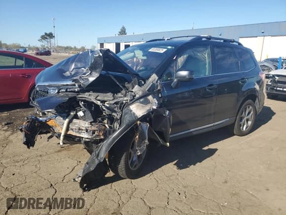 ✅ 2015 Subaru Forester Touring • VIN: JF2SJAWC6FH437610 • Lot: 85389825. Listed on Copart with 117,338 mi. Free auction sales archive from the USA and detailed vehicle history report at DreamBid. Image 1.