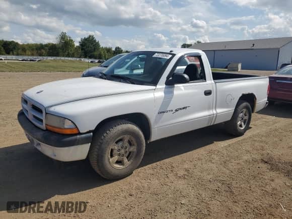 2001 Dodge Dakota z VIN 1B7FL26X91S132570, wystawiony jako Copart lot #72270094 z przebiegiem 118 842 mil mil oraz Szkoda całkowita • Salvage title. Historia ofert i sprzedaży dostępna na DreamBid. Obrazek 1.