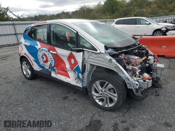 ✅ 2023 Chevrolet Bolt EV 1LT • VIN: 1G1FW6S02P4110844 • Lot: 86486075. Listed on Copart with Not provided. Free auction sales archive from the USA and detailed vehicle history report at DreamBid. Image 4.