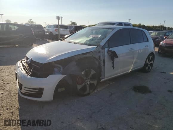 ✅ 2017 Volkswagen Golf GTI S • VIN: 3VW547AU7HM060237 • Лот: 71215245. Опубликован ранее на Copart с пробегом 76 351 миль. Бесплатный доступ к архиву аукционных продаж из США и подробный отчёт об истории автомобиля на DreamBid. Изображение 1.