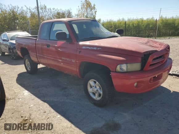 2001 Dodge 1500 with VIN 1B7HF13Z21J285135, listed as a Copart auction lot 76273934 with Not provided miles and Clean title. Bid and sale history available at DreamBid. Image 4.