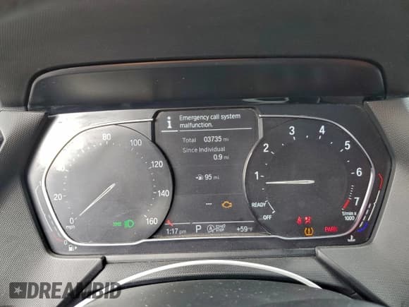 ✅ 2021 BMW 2 Series M235i xDrive • VIN: WBA13AL04M7G99725 • Lot: 94519185. Listed on Copart with 3,735 mi. Free auction sales archive from the USA and detailed vehicle history report at DreamBid. Image 9.