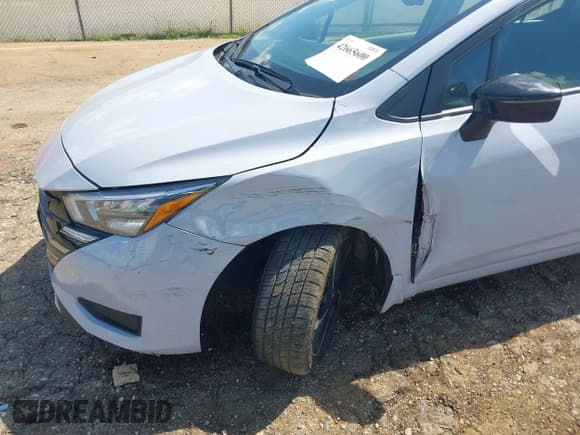 ✅ 2023 Nissan Versa SR • VIN: 3N1CN8FV3PL871376 • Lot: 42665600. Listed on IAAI with 45,624 mi. Free auction sales archive from the USA and detailed vehicle history report at DreamBid. Image 6.