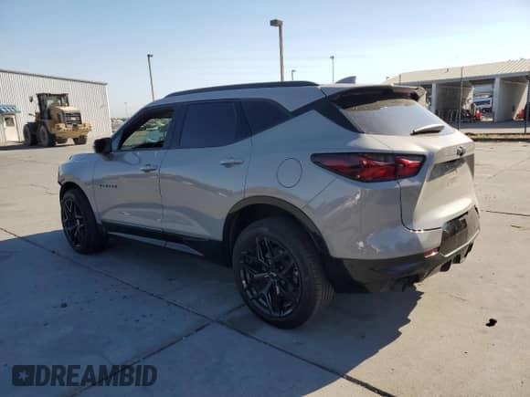 2021 Chevrolet Blazer RS with VIN 3GNKBKRS8MS534128, listed as a Copart auction lot 70050554 with 36,226 mi miles and Salvage title. Bid and sale history available at DreamBid. Image 2.