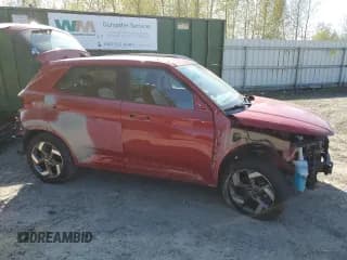 ✅ 2021 Hyundai Venue SEL • VIN: KMHRC8A39MU127054 • Lot: 52586765. Listed on Copart with 60,991 mi. Free auction sales archive from the USA and detailed vehicle history report at DreamBid. Image 4.