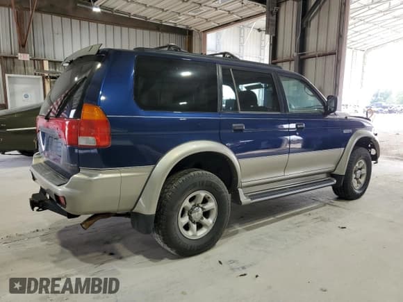 ✅ 1999 Mitsubishi Montero Sport Limited • VIN: JA4MT41R8XP039248 • Lot: 58486465. Wystawiony na Copart z przebiegiem 183 316 mil. Bezpłatny archiwum sprzedaży aukcyjnych z USA i szczegółowy raport historii pojazdu na DreamBid. Zdjęcie 3.