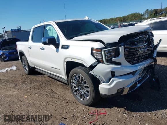 ✅ 2025 GMC Sierra 1500 Denali Ultimate • VIN: 1GTUUHE89SZ160900 • Лот: 43421077. Опубликован ранее на IAAI с пробегом 6 086 миль. Бесплатный доступ к архиву аукционных продаж из США и подробный отчёт об истории автомобиля на DreamBid. Изображение 1.