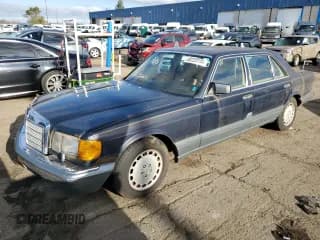 ✅ 1986 Mercedes-Benz 420 SEL • VIN: WDBCA35D1GA265651 • Lot: 80223714. Listed on Copart with 104,989 mi. Free auction sales archive from the USA and detailed vehicle history report at DreamBid. Image 1.
