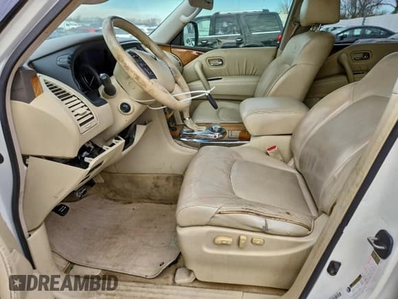 ✅ 2012 Infiniti QX56 7-passenger • VIN: JN8AZ2NE3C9018166 • Lot: 95600145. Wystawiony na Copart z przebiegiem 222 151 mil. Bezpłatny archiwum sprzedaży aukcyjnych z USA i szczegółowy raport historii pojazdu na DreamBid. Zdjęcie 7.