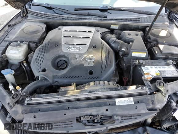 2007 Hyundai Azera SE with VIN KMHFC46FX7A232352, listed as a Copart auction lot 46860985 with 171,142 mi miles and Salvage title. Bid and sale history available at DreamBid. Image 11.