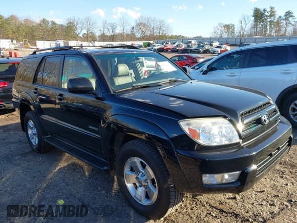 ✅ 2005 Toyota 4Runner Limited • VIN: JTEZU17R958034254 • Lot: 41211156. Listed on IAAI with 184,803 mi. Free auction sales archive from the USA and detailed vehicle history report at DreamBid. Image 1.