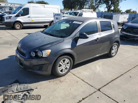 2013 Chevrolet Sonic LT with VIN 1G1JC6SG6D4230173, listed as a Copart auction lot 82782885 with 190,906 mi miles and Salvage title. Bid and sale history available at DreamBid. Image 1.