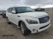 ✅ 2011 Infiniti QX56 7-passenger • VIN: JN8AZ2NE1B9006418 • Lot: 81735464. Listed on Copart with 158,166 mi. Free auction sales archive from the USA and detailed vehicle history report at DreamBid. Image 4.