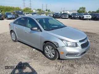 ✅ 2016 Chevrolet Cruze LS • VIN: 1G1PB5SHXG7161328 • Lot: 43208427. Listed on IAAI with 146,591 mi. Free auction sales archive from the USA and detailed vehicle history report at DreamBid. Image 1.