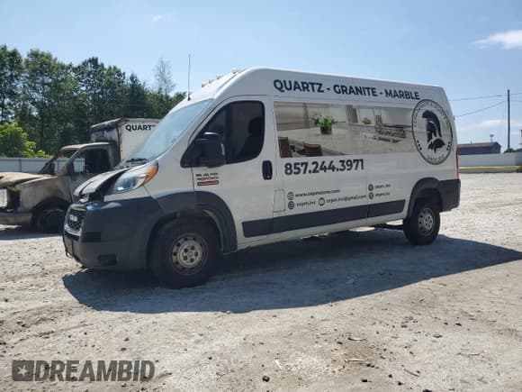 ✅ 2021 Ram ProMaster Cargo • VIN: 3C6LRVDG7ME544118 • Lot: 69191195. Wystawiony na Copart z przebiegiem 85 762 mil. Bezpłatny archiwum sprzedaży aukcyjnych z USA i szczegółowy raport historii pojazdu na DreamBid. Zdjęcie 1.