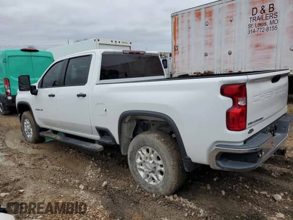 2020 Chevrolet Silverado 3500HD Work Truck z VIN 1GC4YSEY4LF181349, wystawiony jako Copart lot #80557094 z przebiegiem 58 469 mil mil oraz Szkoda całkowita • Salvage title. Historia ofert i sprzedaży dostępna na DreamBid. Obrazek 2.