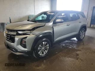 ✅ 2025 Chevrolet Equinox FWD LT • VIN: 3GNAXHEG0SL213001 • Lot: 81277365. Wystawiony na Copart z przebiegiem 18 289 mil. Bezpłatny archiwum sprzedaży aukcyjnych z USA i szczegółowy raport historii pojazdu na DreamBid. Zdjęcie 1.