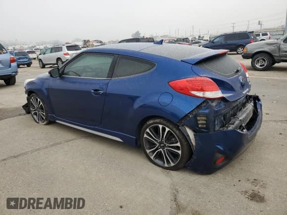 ✅ 2017 Hyundai Veloster Turbo • VIN: KMHTC6AE8HU314853 • Lot: 82871824. Wystawiony na Copart z przebiegiem 58 153 mil. Bezpłatny archiwum sprzedaży aukcyjnych z USA i szczegółowy raport historii pojazdu na DreamBid. Zdjęcie 2.