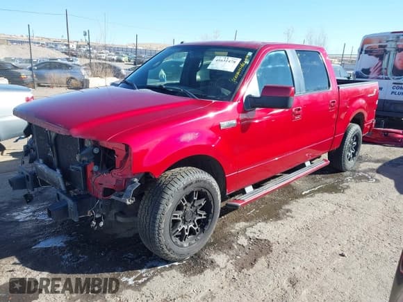✅ 2008 Ford F-150 XLT • VIN: 1FTPW12V68KB95503 • Lot: 41631478. Wystawiony na IAAI z przebiegiem 118 534 mil. Bezpłatny archiwum sprzedaży aukcyjnych z USA i szczegółowy raport historii pojazdu na DreamBid. Zdjęcie 2.