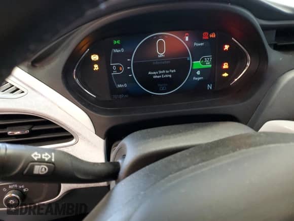 2019 Chevrolet Bolt EV Premier z VIN 1G1FZ6S08K4129236, wystawiony jako Copart lot #80322263 z przebiegiem Nie podano mil oraz . Historia ofert i sprzedaży dostępna na DreamBid. Obrazek 9.