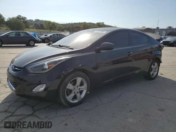 2013 Hyundai Elantra GLS with VIN KMHDH4AEXDU020908, listed as a Copart auction lot 85297885 with 194,632 mi miles and Clean title. Bid and sale history available at DreamBid. Image 1.