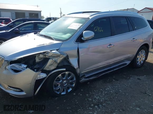 ✅ 2016 Buick Enclave Leather • VIN: 5GAKVBKD8GJ201785 • Lot: 42622279. Listed on IAAI with 67,166 mi. Free auction sales archive from the USA and detailed vehicle history report at DreamBid. Image 6.