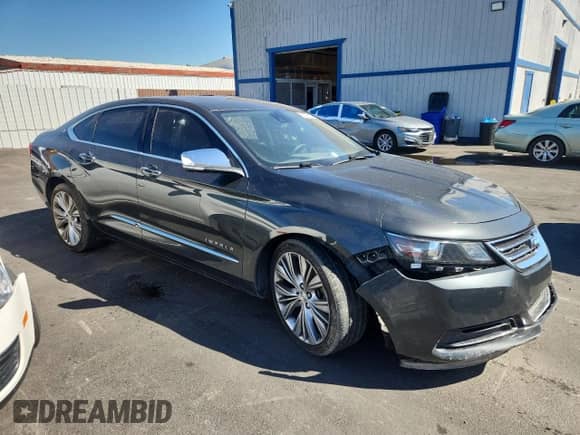 2015 Chevrolet Impala LTZ with VIN 1G1165S30FU127722, listed as a Copart auction lot 85187305 with 162,267 mi miles and Salvage title. Bid and sale history available at DreamBid. Image 4.