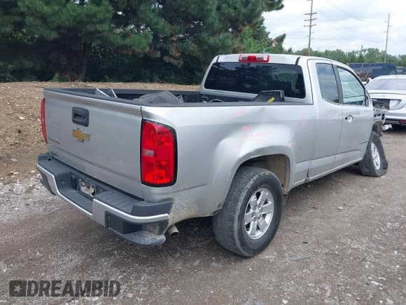 ✅ 2018 Chevrolet Colorado 2WD Work Truck • VIN: 1GCHSBEA4J1130823 • Lot: 42792078. Listed on IAAI with 123,477 mi. Free auction sales archive from the USA and detailed vehicle history report at DreamBid. Image 4.