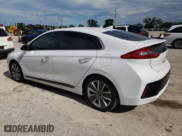 2019 Hyundai Ioniq Limited с VIN KMHC85LC6KU122734, выставлен на аукционе Copart как лот 74376264 с пробегом Не указан миль и На запчасти • Non repairable. История ставок и продаж доступна на DreamBid. Изображение 2.