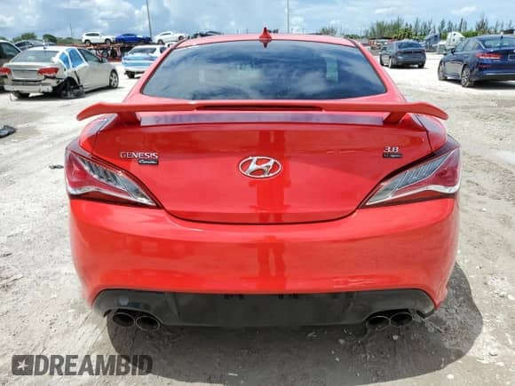 2015 Hyundai Genesis Coupe Ultimate z VIN KMHHU6KJ9FU128038, wystawiony jako Copart lot #64824405 z przebiegiem 64 607 mil mil oraz Szkoda całkowita • Salvage title. Historia ofert i sprzedaży dostępna na DreamBid. Obrazek 6.