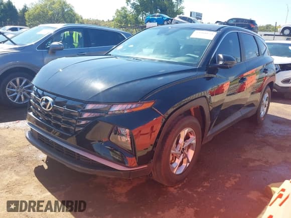 ✅ 2022 Hyundai Tucson SE • VIN: 5NMJA3AE2NH006760 • Lot: 43260173. Wystawiony na IAAI z przebiegiem 75 591 mil. Bezpłatny archiwum sprzedaży aukcyjnych z USA i szczegółowy raport historii pojazdu na DreamBid. Zdjęcie 2.