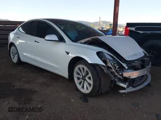 ✅ 2022 Tesla Model 3 Long Range • VIN: 5YJ3E1EB2NF356473 • Lot: 43166899. Listed on IAAI with 63,633 mi. Free auction sales archive from the USA and detailed vehicle history report at DreamBid. Image 1.