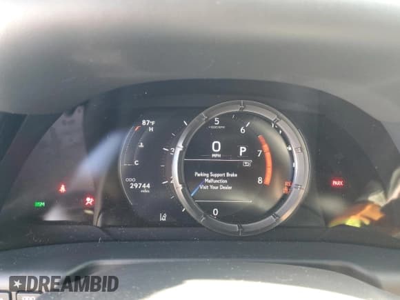 ✅ 2022 Lexus ES 350 F Sport • VIN: 58AGZ1B17NU113447 • Lot: 82272095. Wystawiony na Copart z przebiegiem 29 744 mil. Bezpłatny archiwum sprzedaży aukcyjnych z USA i szczegółowy raport historii pojazdu na DreamBid. Zdjęcie 9.