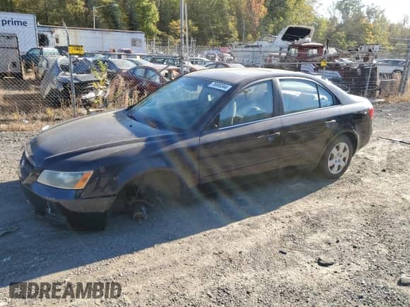 2007 Hyundai Sonata GLS z VIN 5NPET46CX7H191994, wystawiony jako Copart lot #76690344 z przebiegiem 161 270 mil mil oraz Szkoda całkowita • Salvage title. Historia ofert i sprzedaży dostępna na DreamBid. Obrazek 1.