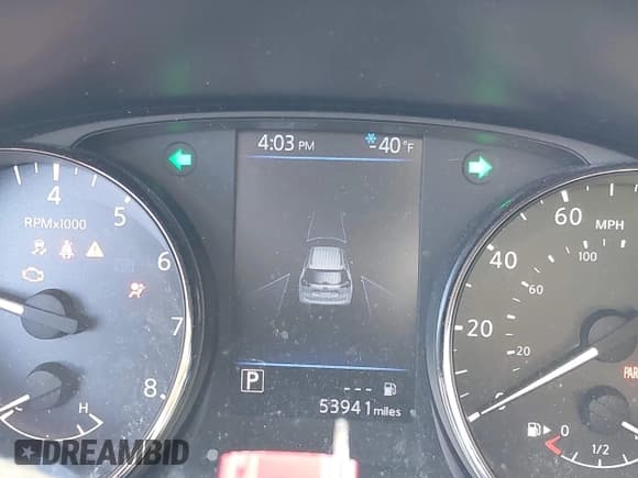 ✅ 2019 Nissan Rogue SV • VIN: JN8AT2MT5KW267358 • Lot: 43576405. Listed on IAAI with 53,941 mi. Free auction sales archive from the USA and detailed vehicle history report at DreamBid. Image 7.