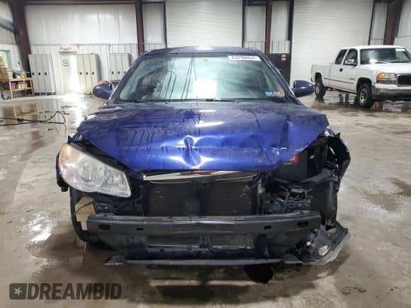 2009 Hyundai Elantra GLS z VIN KMHDU46D59U670846, wystawiony jako Copart lot #73798654 z przebiegiem 136 108 mil mil oraz Szkoda całkowita • Salvage title. Historia ofert i sprzedaży dostępna na DreamBid. Obrazek 5.