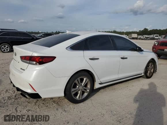2018 Hyundai Sonata SEL with VIN 5NPE34AF9JH678080, listed as a Copart auction lot 89715465 with 69,531 mi miles and Clean title. Bid and sale history available at DreamBid. Image 3.