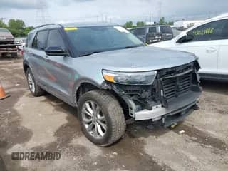 2020 Ford Explorer Limited with VIN 1FMSK8FHXLGC78054, listed as a IAAI auction lot 43033258 with 92,166 mi miles and . Bid and sale history available at DreamBid. Image 1.