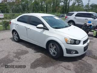 2016 Chevrolet Sonic LTZ with VIN 1G1JE5SB6G4144231, listed as a IAAI auction lot 42678058 with 104,014 mi miles and . Bid and sale history available at DreamBid. Image 1.