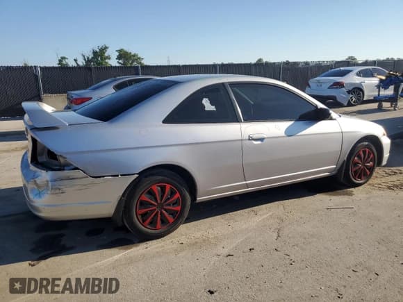 ✅ 2003 Honda Civic LX SSRS • VIN: 1HGEM22633L032405 • Lot: 81492185. Wystawiony na Copart z przebiegiem 244 928 mil. Bezpłatny archiwum sprzedaży aukcyjnych z USA i szczegółowy raport historii pojazdu na DreamBid. Zdjęcie 3.