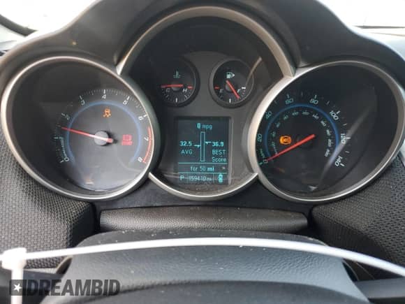 2012 Chevrolet Cruze ECO z VIN 1G1PJ5SC6C7239041, wystawiony jako Copart lot #83823125 z przebiegiem 159 410 mil mil oraz Szkoda całkowita • Salvage title. Historia ofert i sprzedaży dostępna na DreamBid. Obrazek 9.